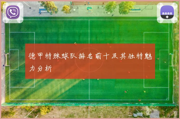 德甲特殊球队排名前十及其独特魅力分析